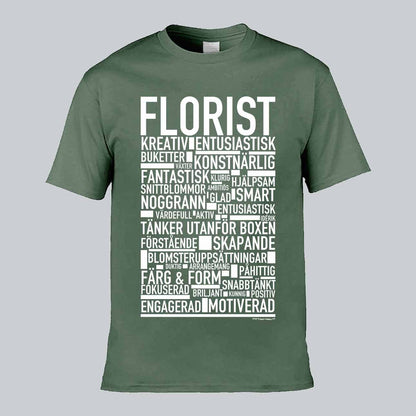 Florist Text T-shirt
