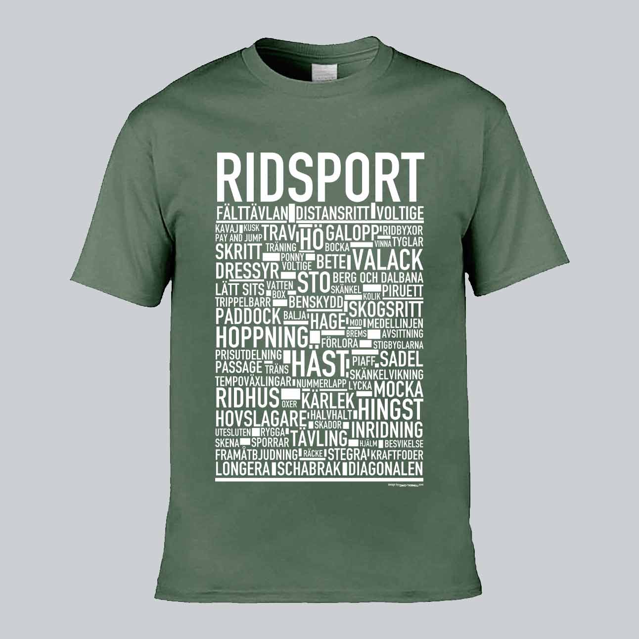 Ridsport Text T-shirt