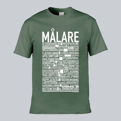 Målare Text T-shirt