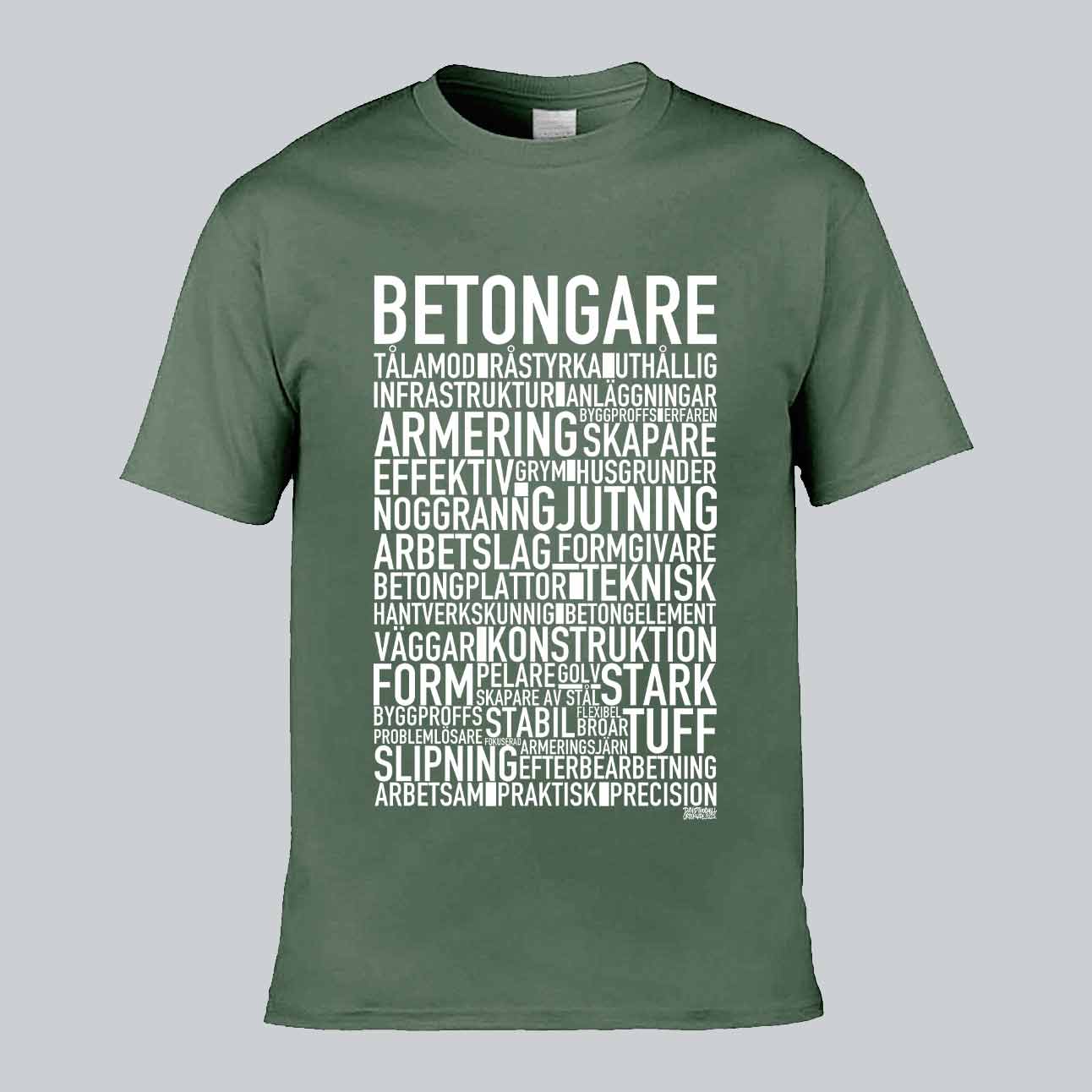 Betongare Text T-shirt