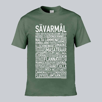 Sävarmål Dialekt Text T-shirt