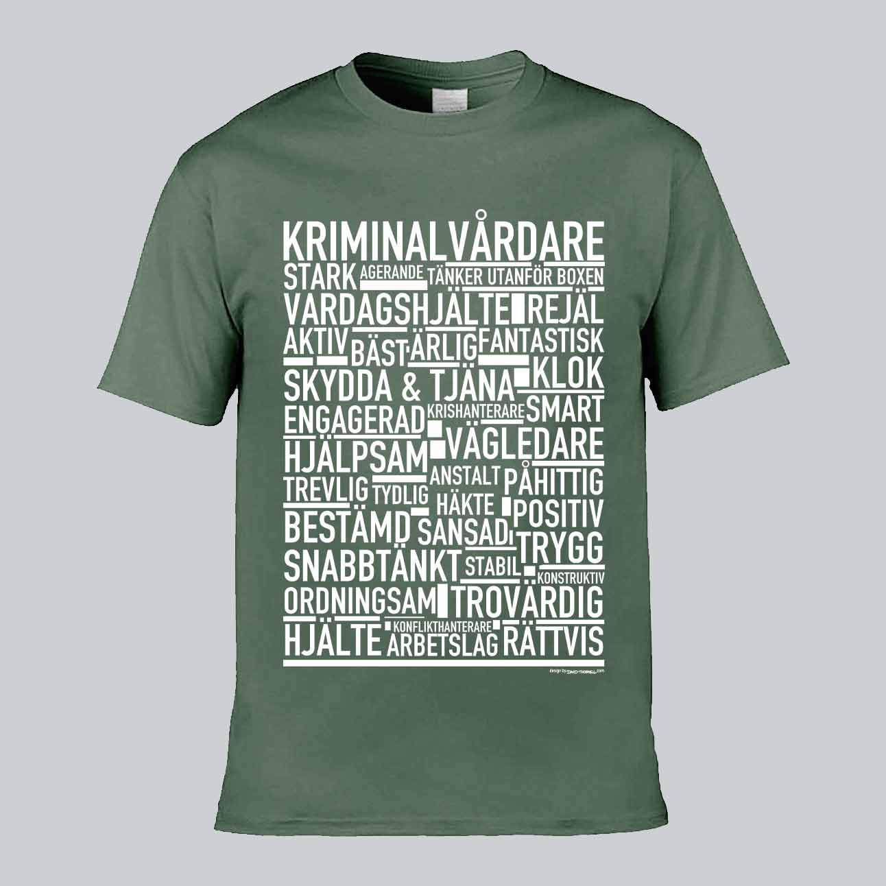 Kriminalvårdare Text T-shirt