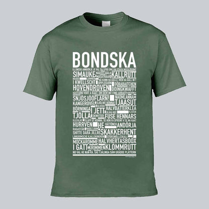 Bondska Dialekt Text T-shirt