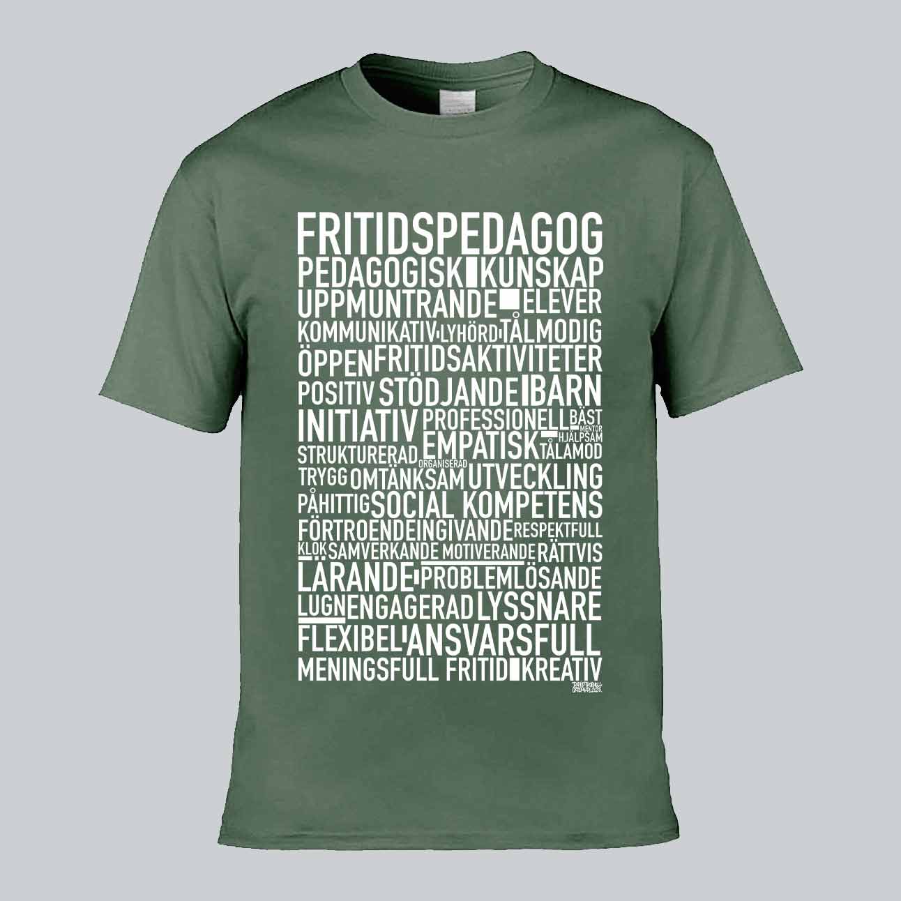 Fritidspedagog 2025 Text T-shirt