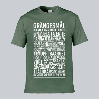 Grängesmål Dialekt Text T-shirt