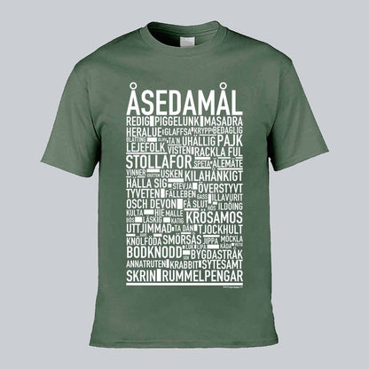 Åsedamål Dialekt Text T-shirt
