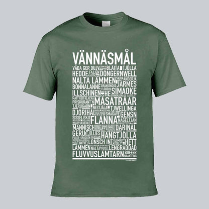 Vännäsmål Dialekt Text T-shirt