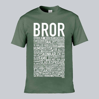Bror 2024 Text T-shirt