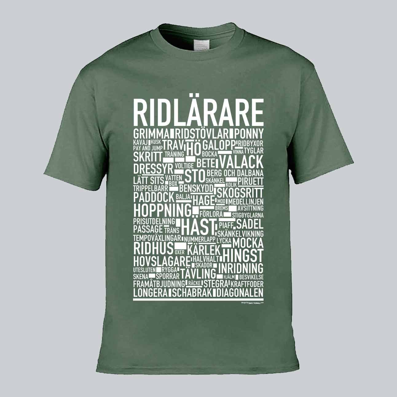 Ridlärare Text T-shirt