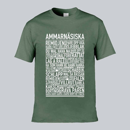 Ammarnäsiska Dialekt Text T-shirt