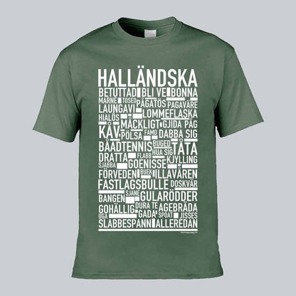 Halländska Dialekt Text T-shirt
