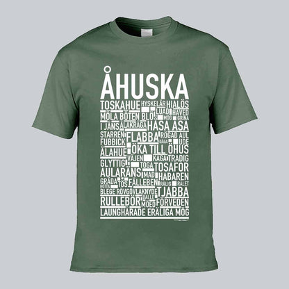 Åhuska Dialekt Text T-shirt