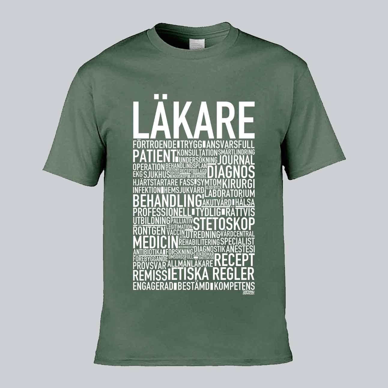 Läkare 2025 Text T-shirt