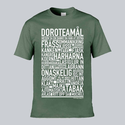 Doroteamål Dialekt Text T-shirt