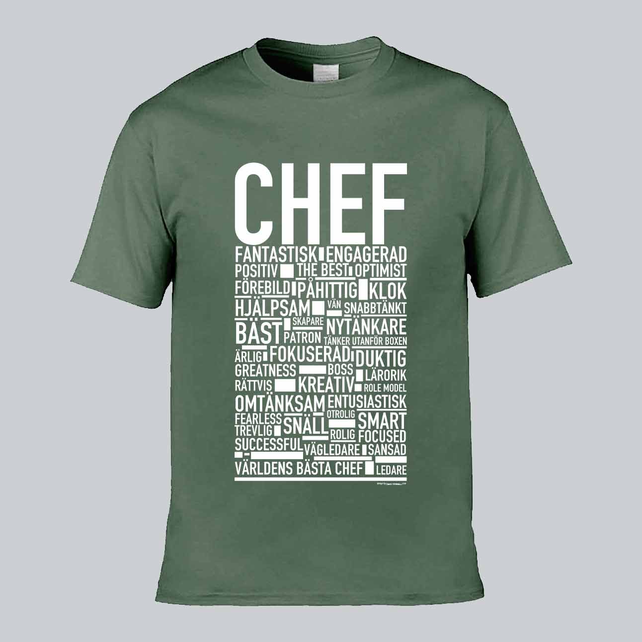 Chef Text T-shirt