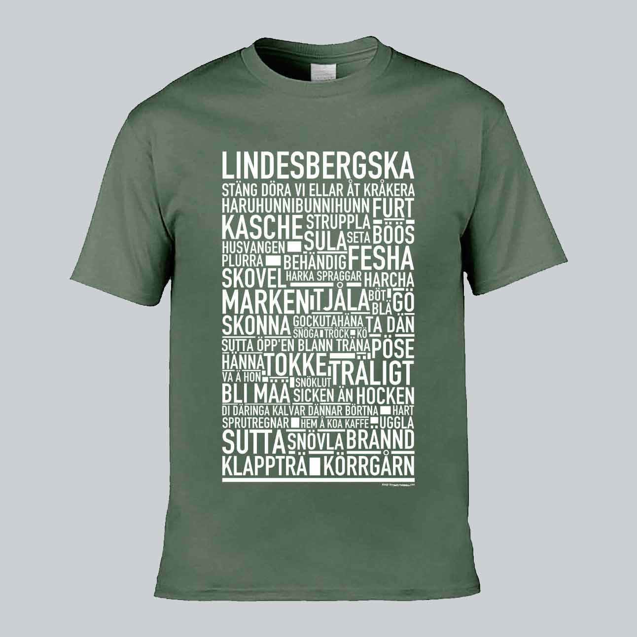 Lindesbergska Dialekt Text T-shirt