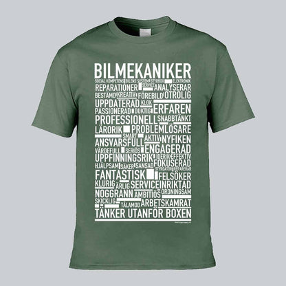 Bilmekaniker Text T-shirt