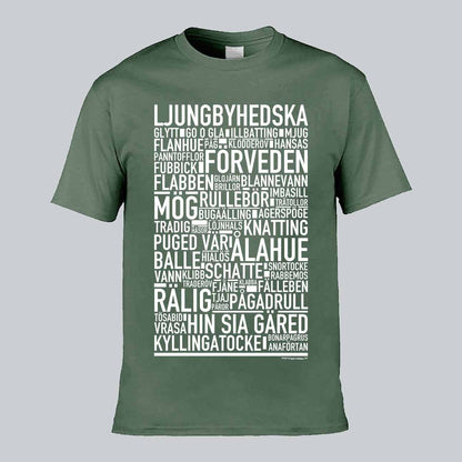 Ljungbyhedska Dialekt Text T-shirt
