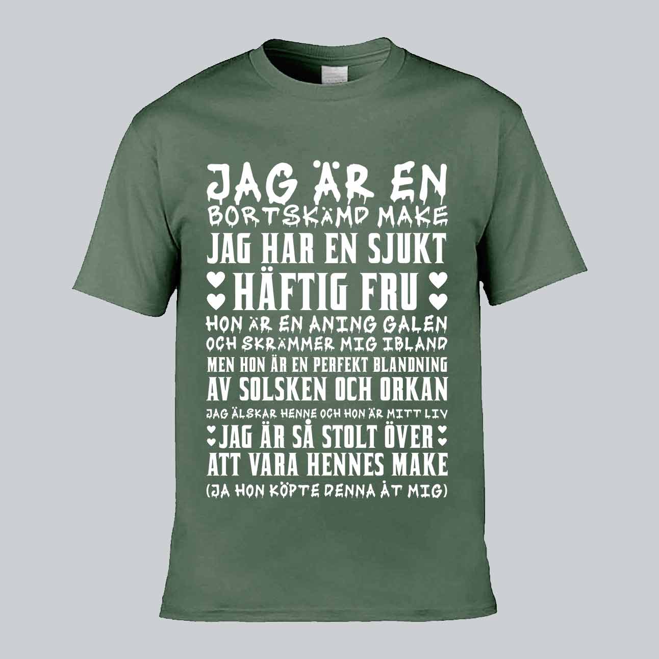 Bortskämd Make Text T-shirt