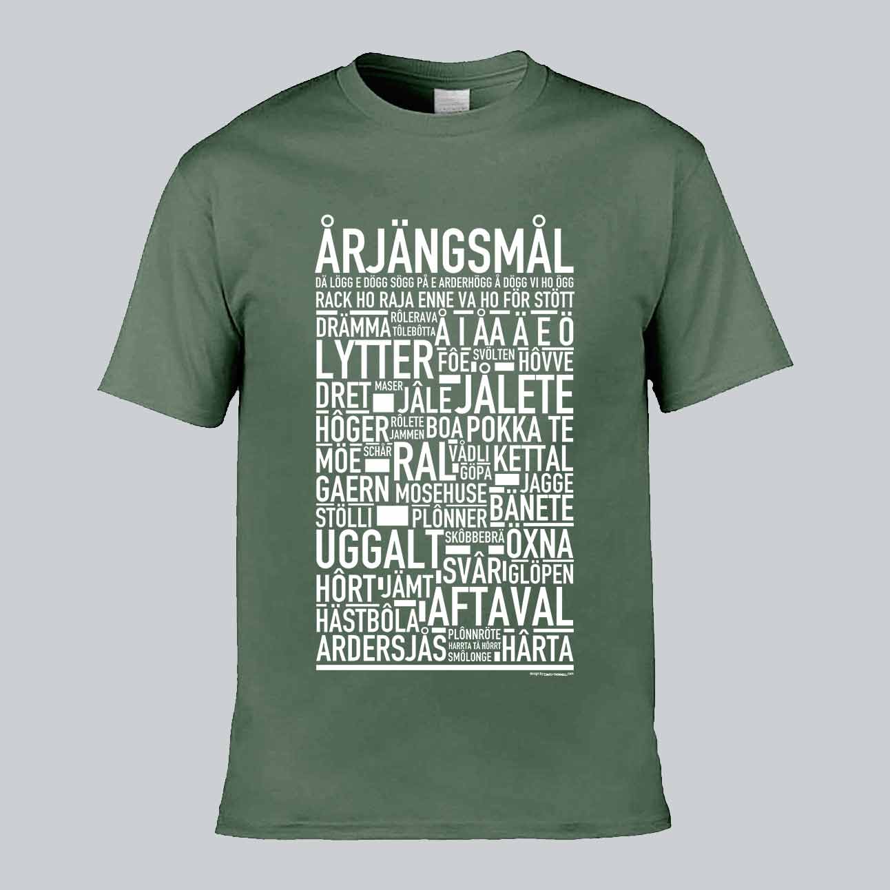 Årjängsmål Dialekt Text T-shirt