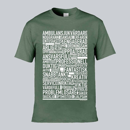 Ambulanssjukvårdare Text T-shirt