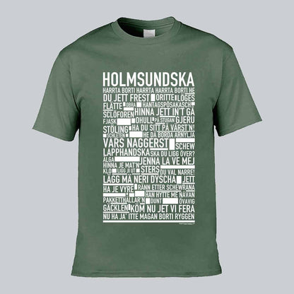 Holmsundska Dialekt Text T-shirt