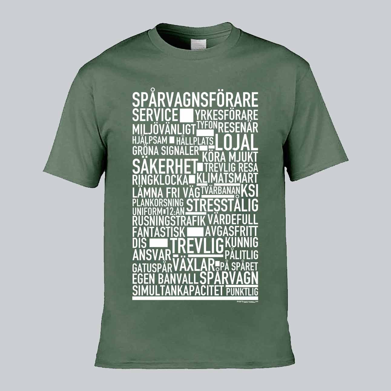 Spårvagnsförare Text T-shirt