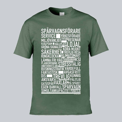 Spårvagnsförare Text T-shirt