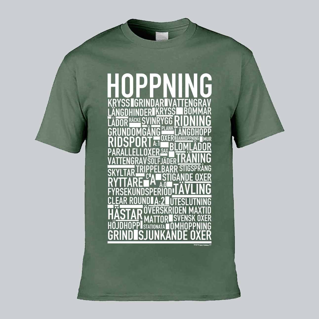 Hoppning Text T-shirt