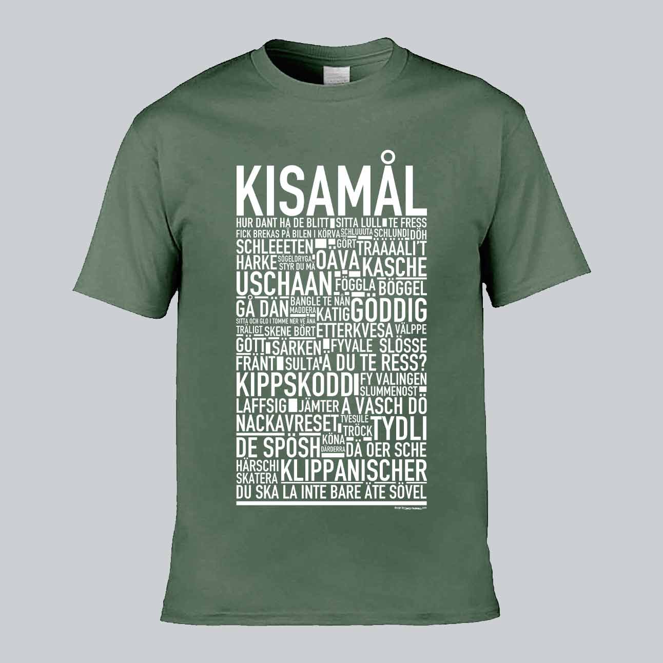 Kisamål Dialekt Text T-shirt
