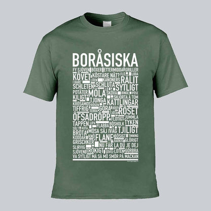 Boråsiska Dialekt Text T-shirt