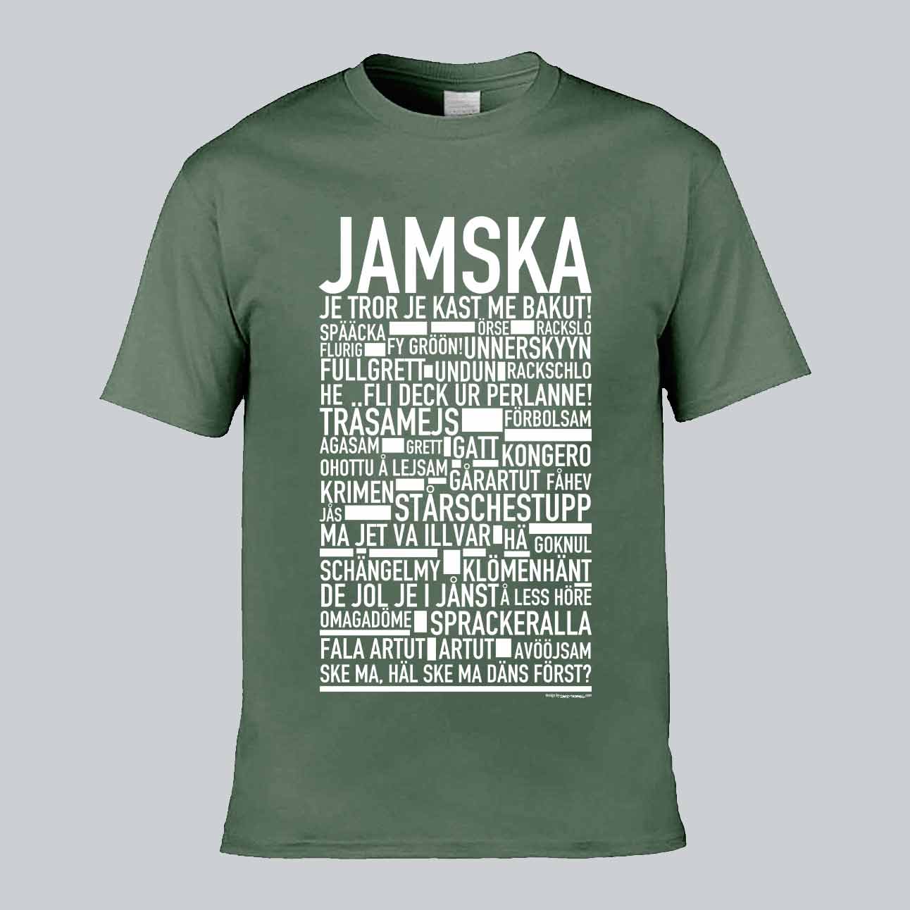 Jamska Dialekt Text T-shirt