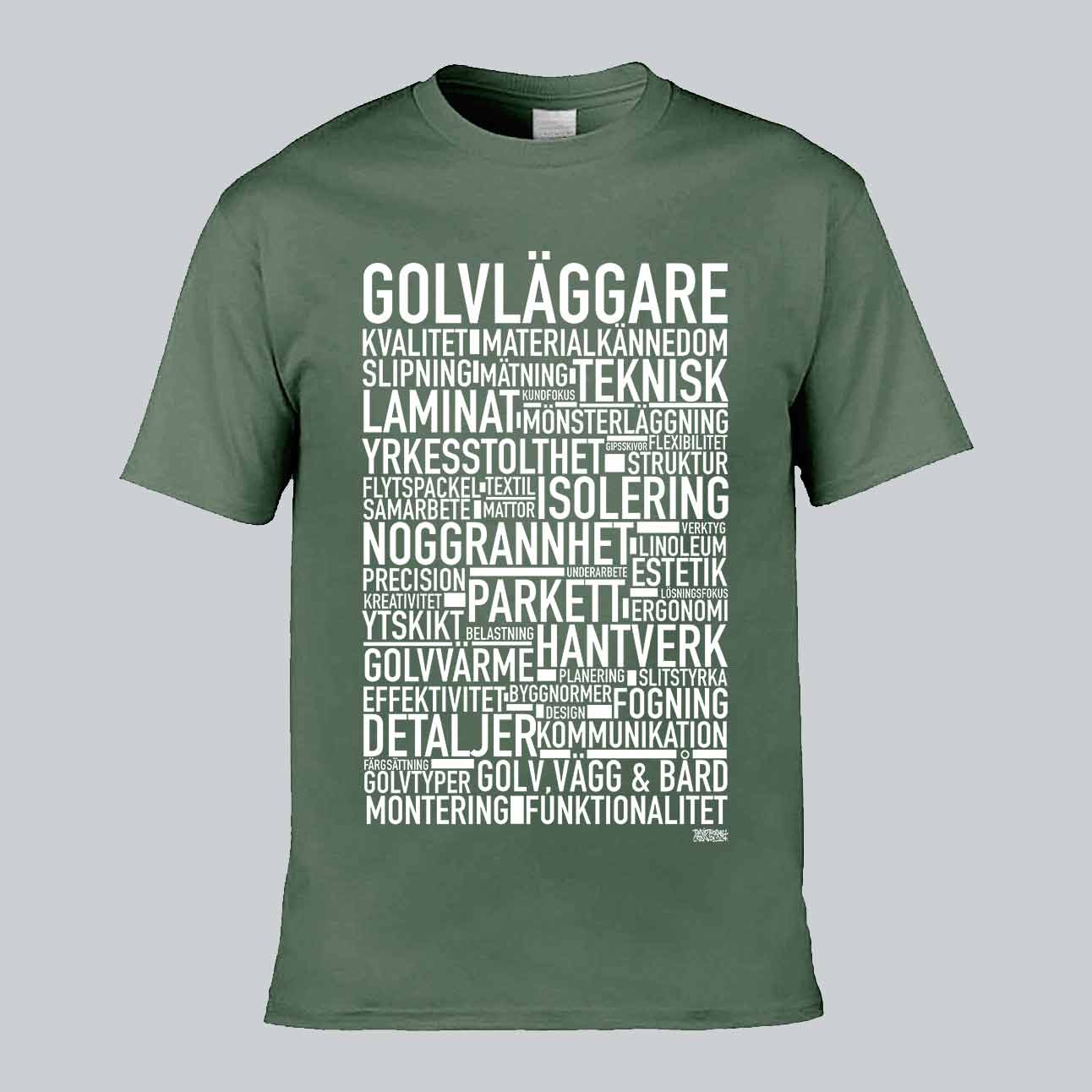 Golvläggare Text T-shirt