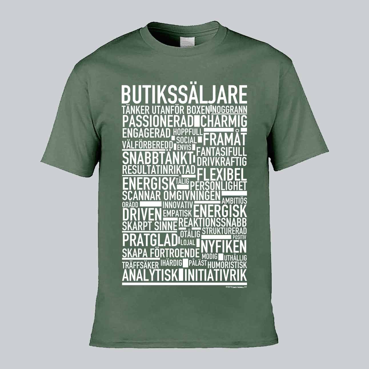 Butikssäljare Text T-shirt