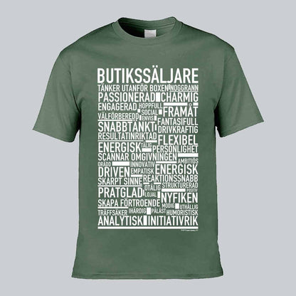 Butikssäljare Text T-shirt
