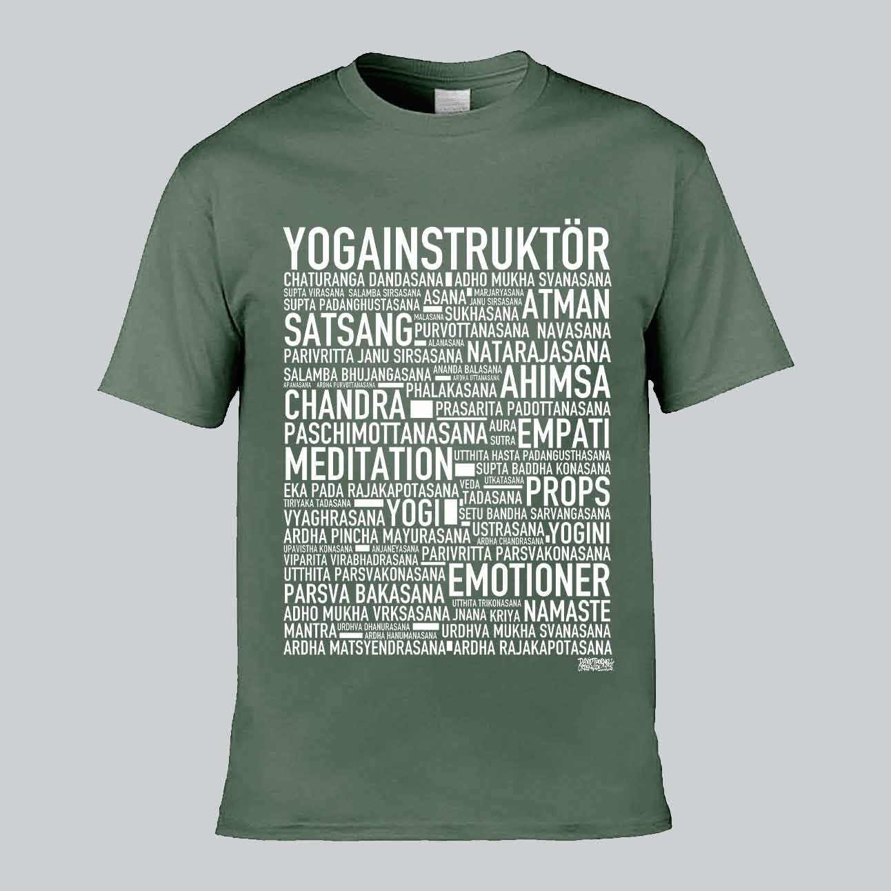 Yogainstruktör Text T-shirt