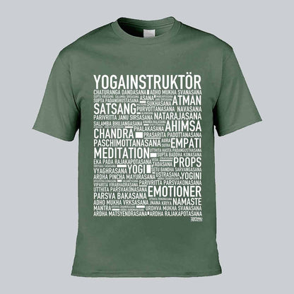 Yogainstruktör Text T-shirt