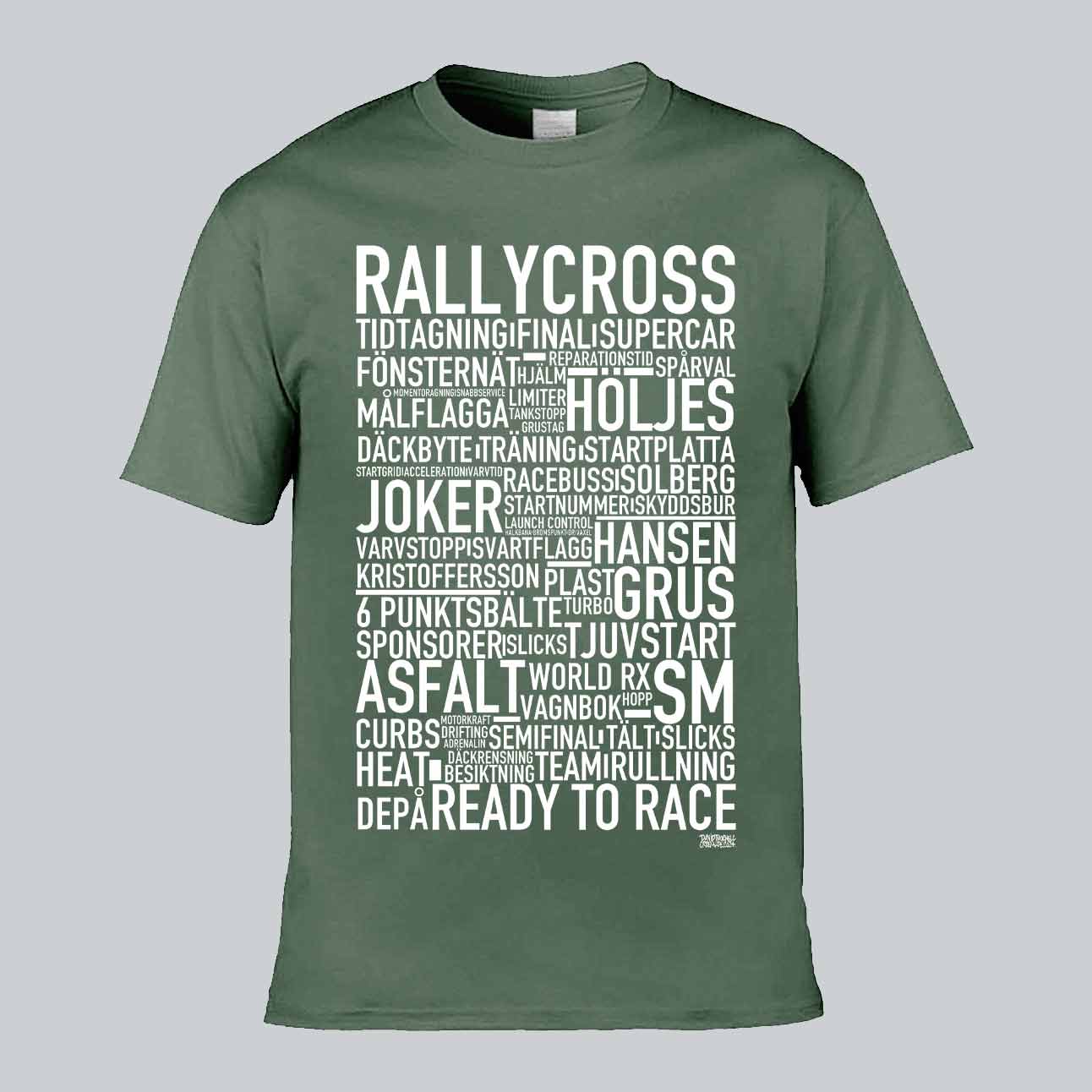 Rallycross Text T-shirt