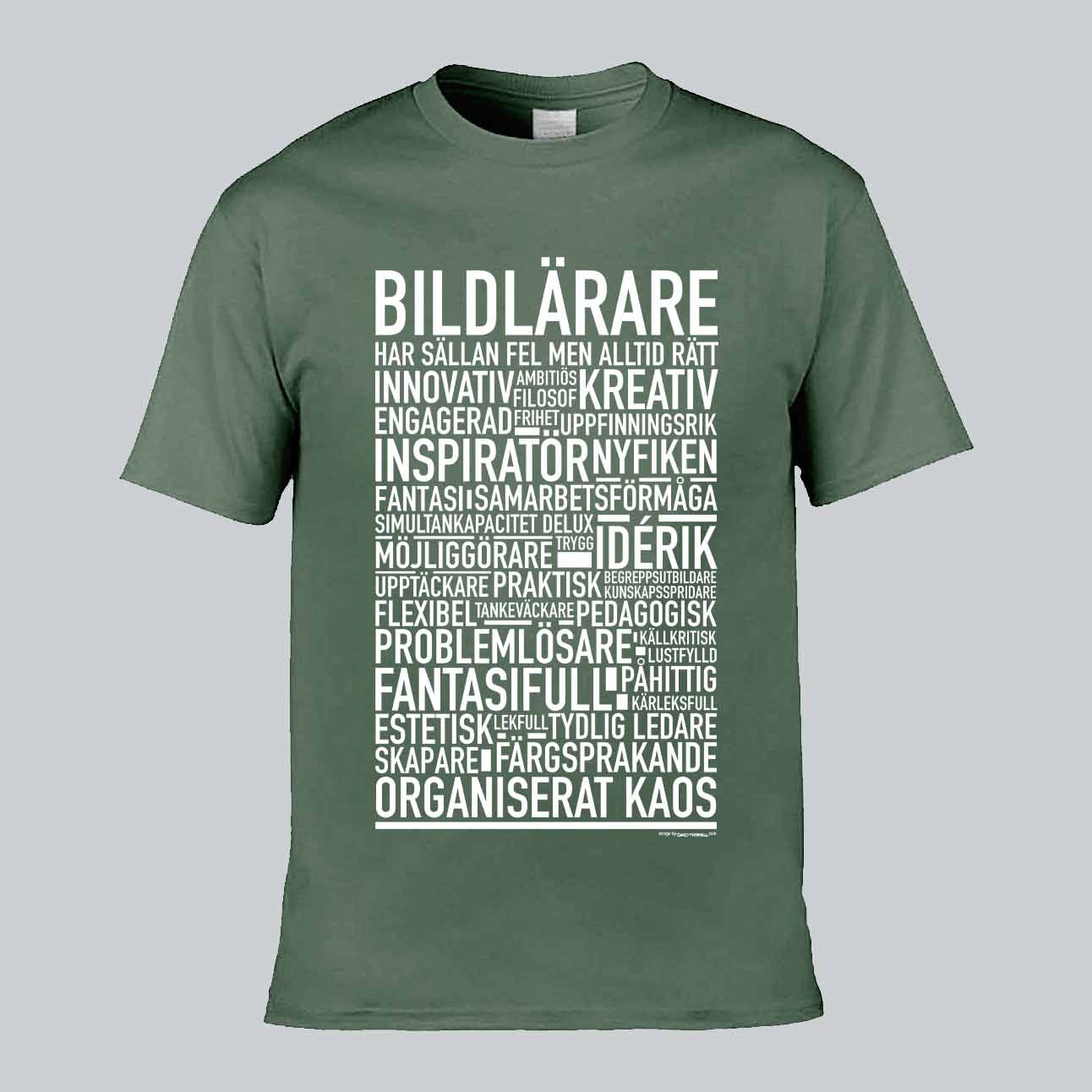 Bildlärare Text T-shirt