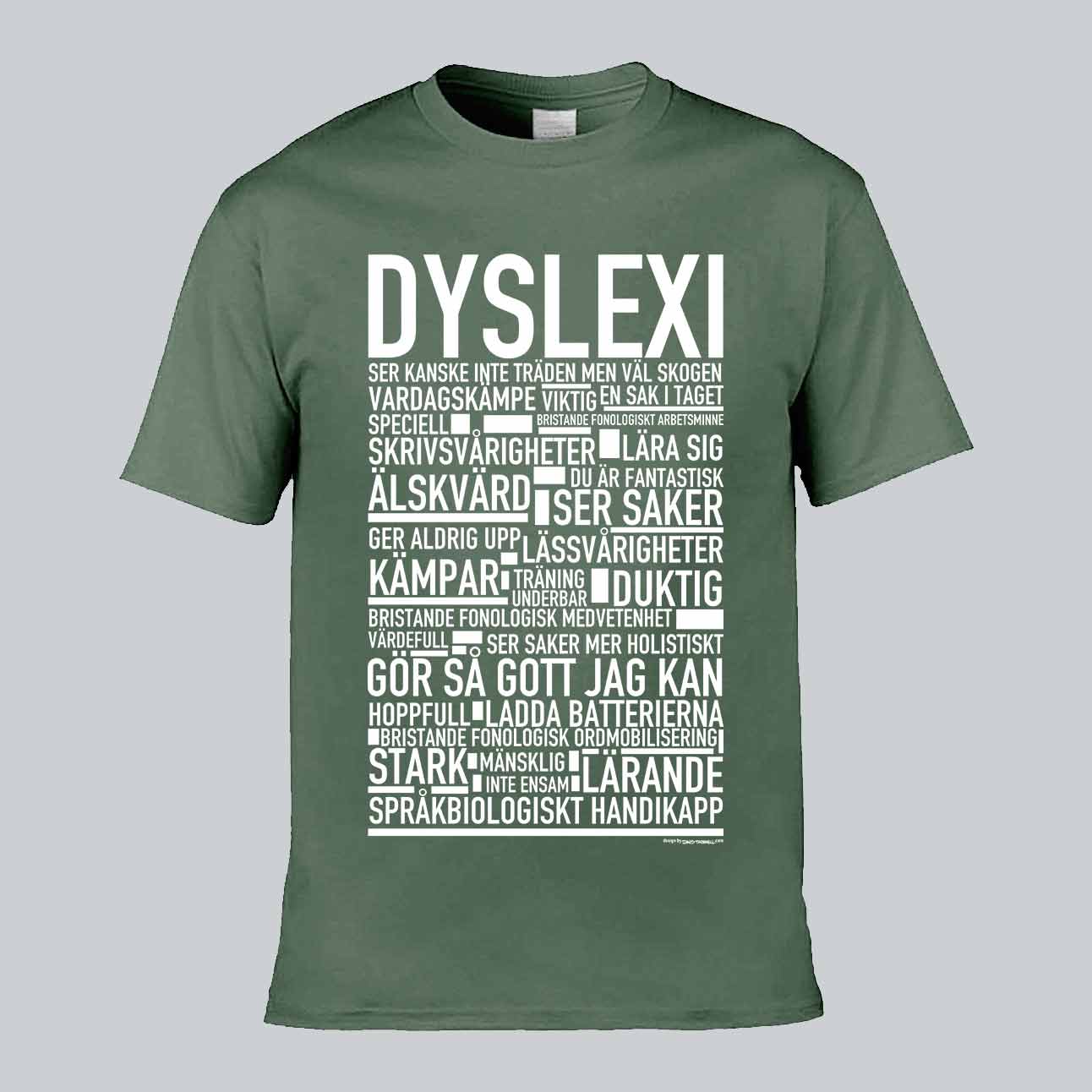 Dyslexi Text T-shirt