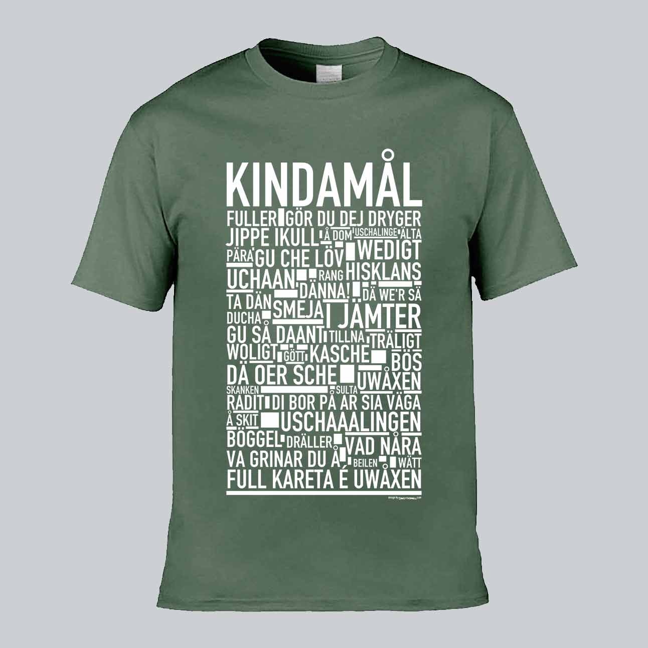 Kindamål Dialekt Text T-shirt