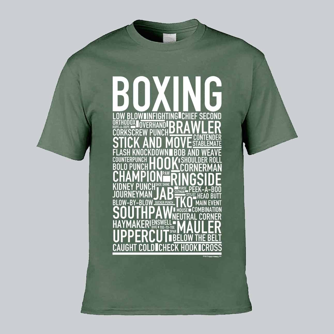 Boxing Text T-shirt