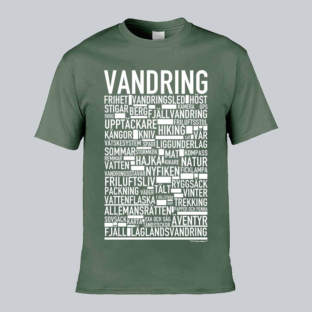 Vandring Text T-shirt