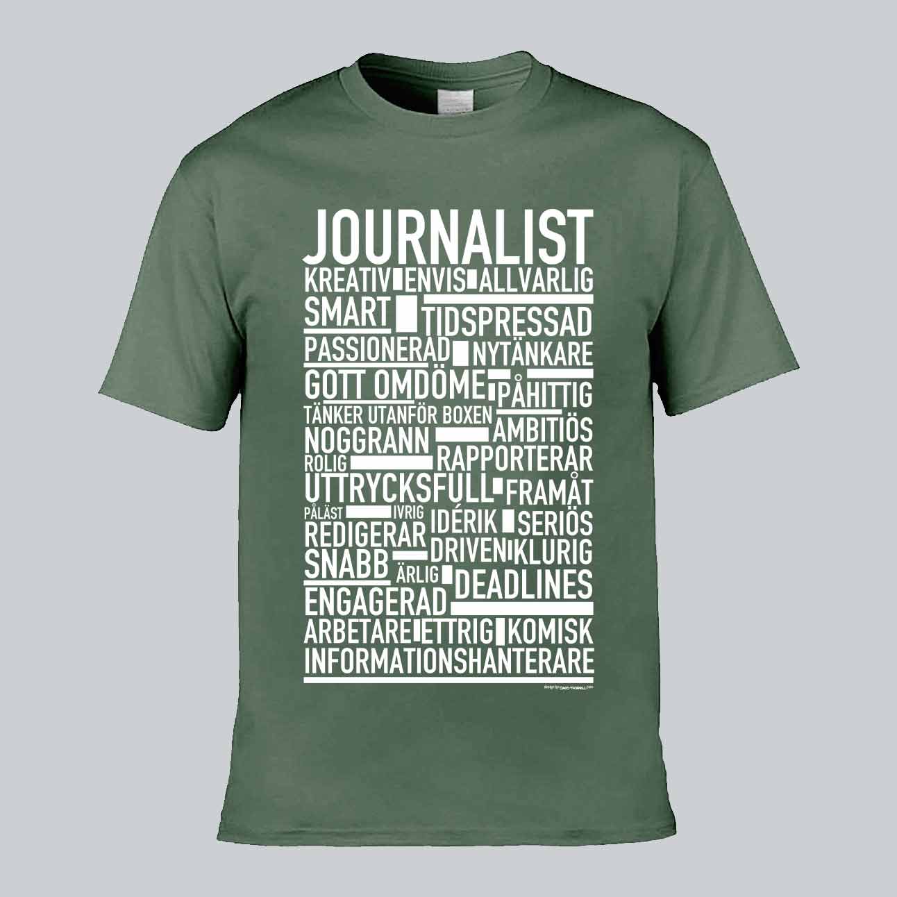 Journalist Text T-shirt