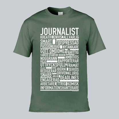 Journalist Text T-shirt
