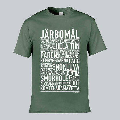 Järbomål Dialekt Text T-shirt