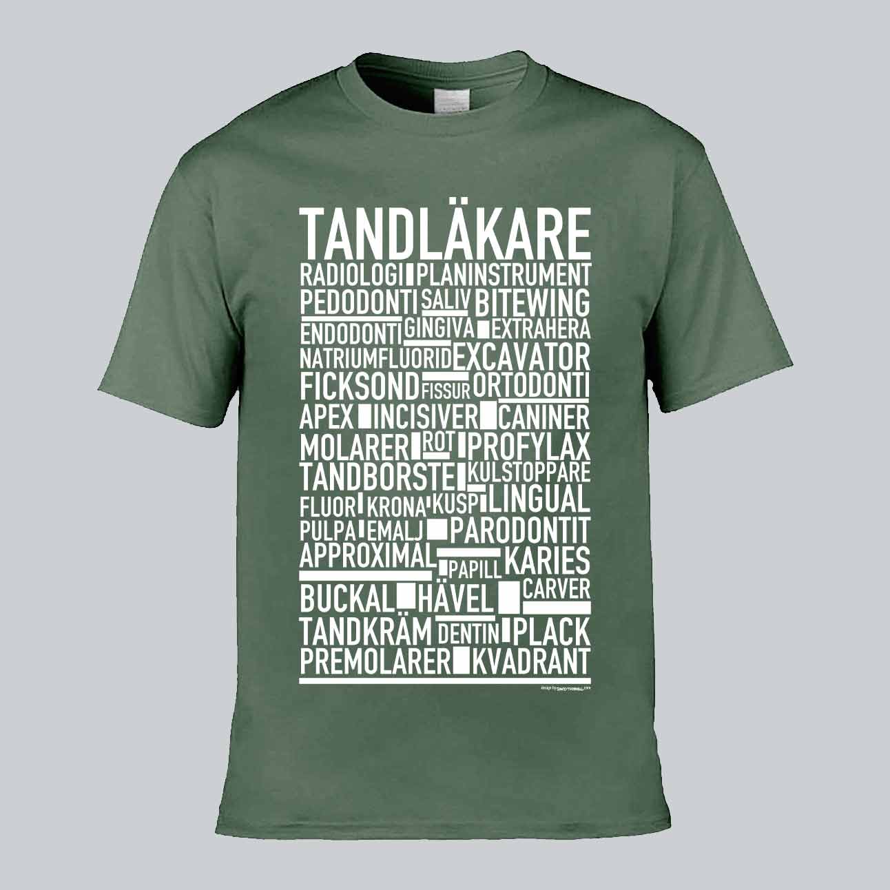 Tandläkare Text T-shirt