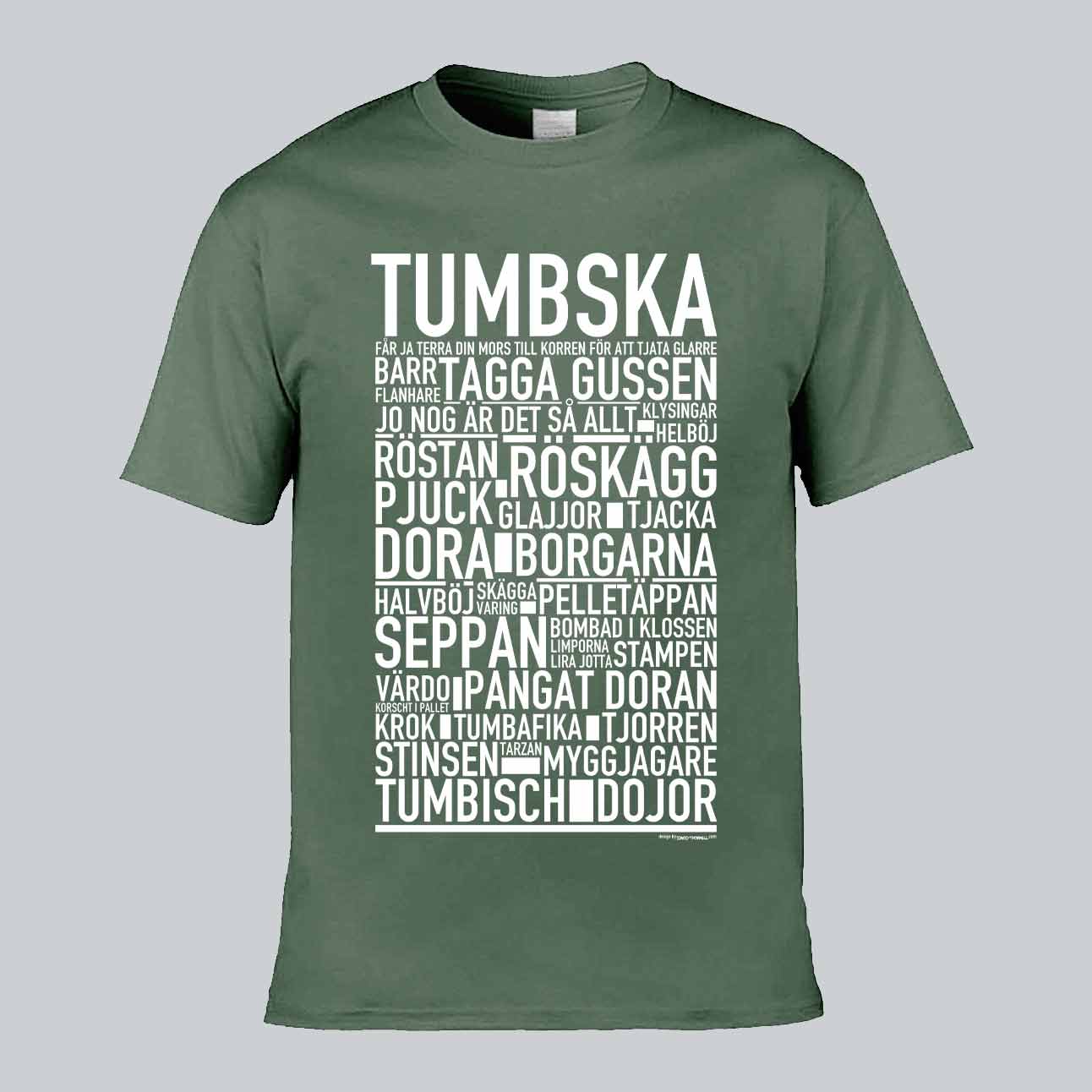 Tumbska Dialekt Text T-shirt