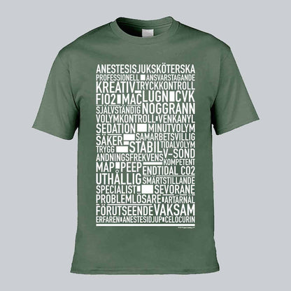 Anestesisjuksköterska Text T-shirt