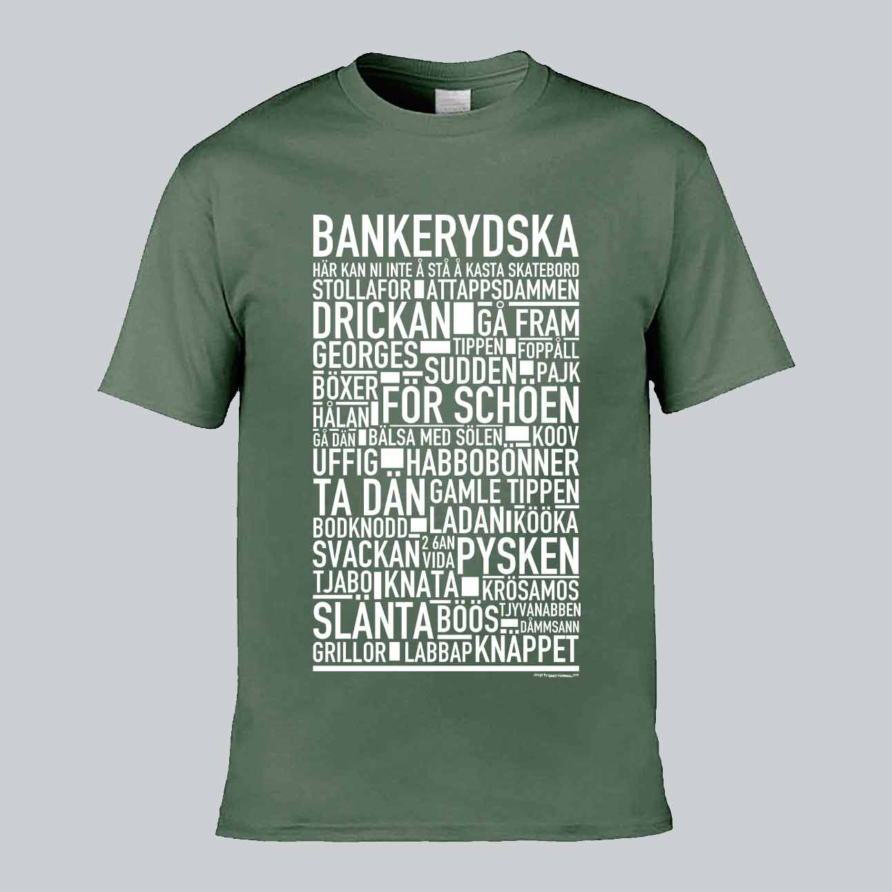 Bankerydska Dialekt Text T-shirt